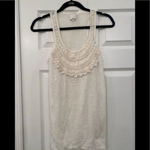 3.1 Phillip Lim size medium ivory linen tank top